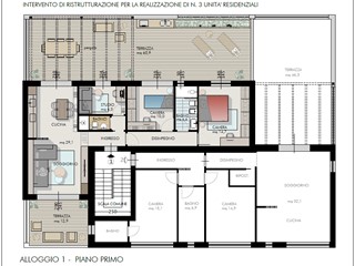 Appartamento in Vendita a Cascina, 315'000€, 90 m²