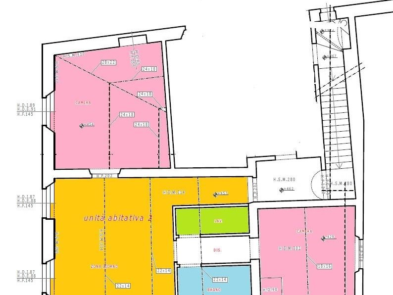 Trilocale in Vendita a Pisa, 360'000€, 80 m²