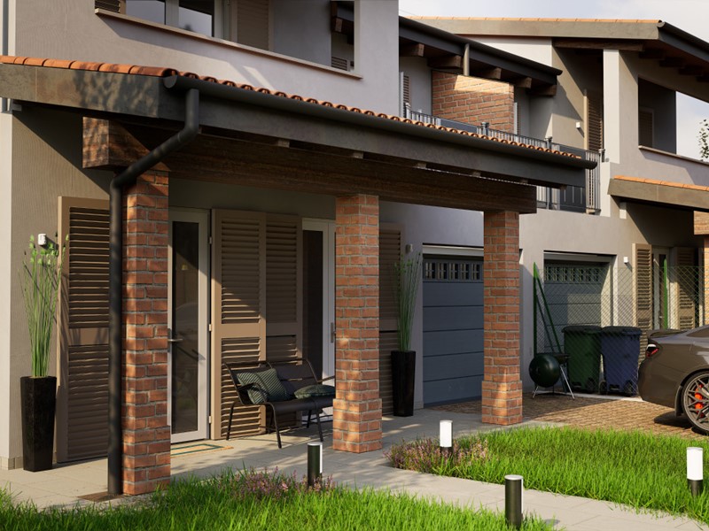 Casa Semi Indipendente in Vendita a Sissa Trecasali, zona San Nazzaro, 240'000&euro;, 150 m², con Box