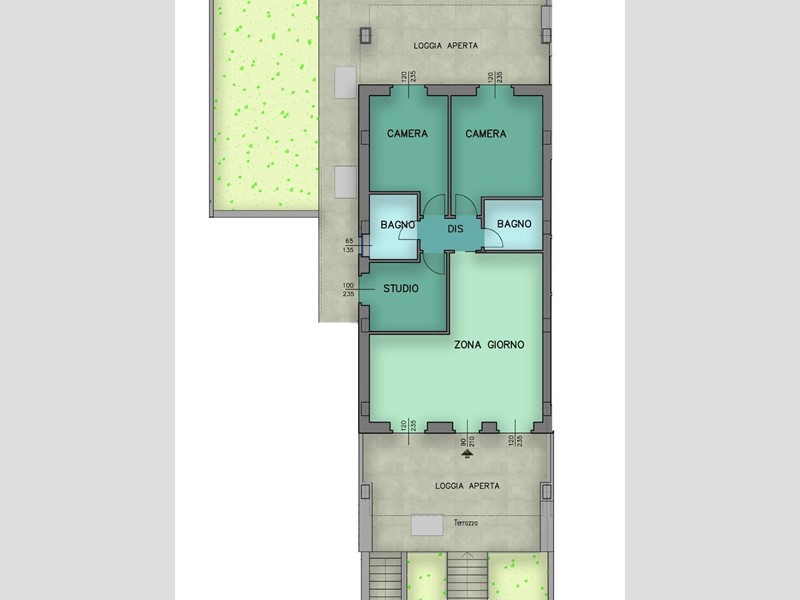 Appartamento in Vendita a Altidona, 395'000€, 93 m², con Box