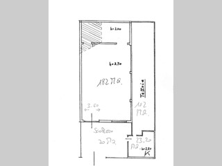 Capannone in Affitto a Fano, 1'000€, 375 m²