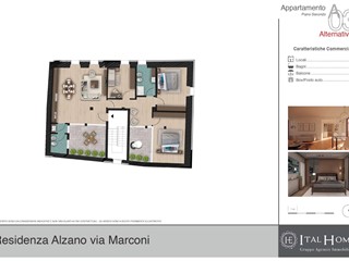 Attico in Vendita a Alzano Lombardo, 459'000€, 183 m²