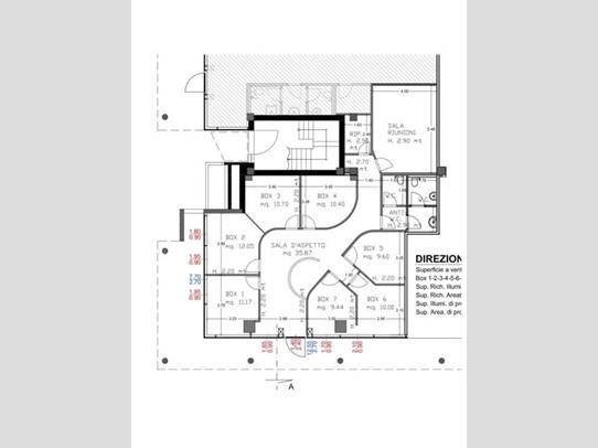Ufficio in Affitto a Ponsacco, 1'800€, 168 m²
