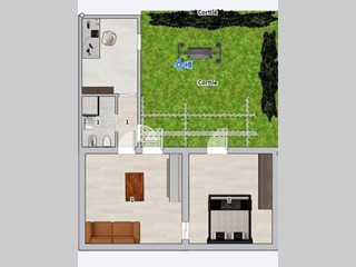 Trilocale in Vendita a Pontedera, 155'000€, 69 m²