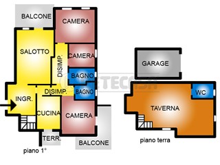 Appartamento in Affitto a Vicenza, 1'300€, 175 m², con Box