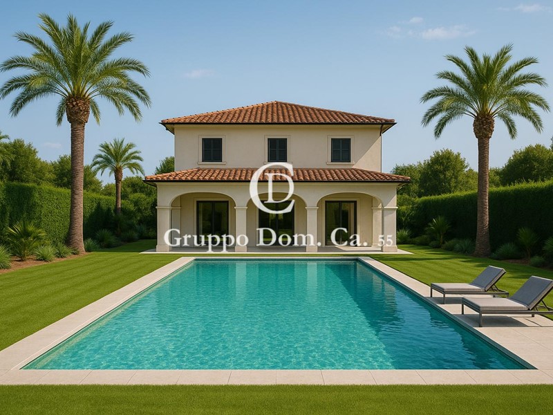 Villa in Vendita a Forte dei Marmi, zona Roma Imperiale, 14'000'000€, 525 m², arredato