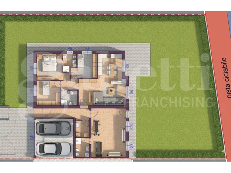 Villa in Vendita a Pozzo d'Adda, 570'000&euro;, 200 m²