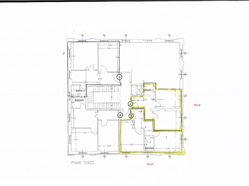 Ufficio in Vendita a Lucca, zona San Concordio Contrada, 140'000€, 54 m²