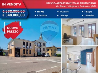 Ufficio in Vendita a Villafranca Padovana, 348'000€, 160 m²