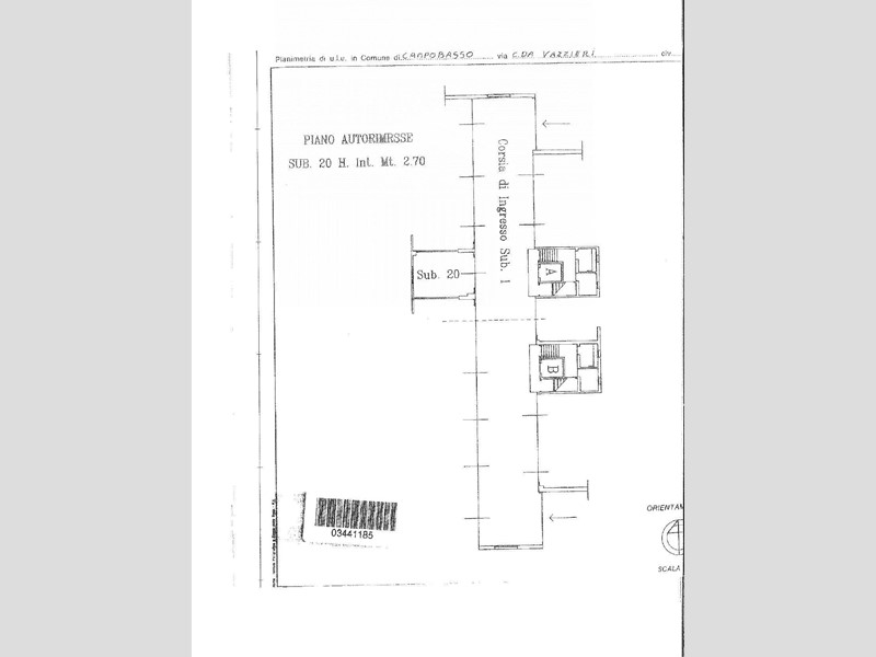Box in Vendita a Campobasso, 16'000€, 23 m²
