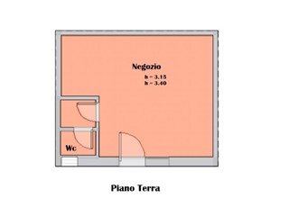 Immobile commerciale in Vendita a Porto San Giorgio, 75'000€, 28 m²