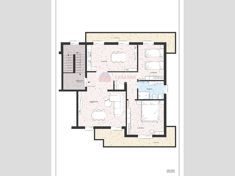 Quadrilocale in Vendita a Oderzo, 240'000€, 90 m²