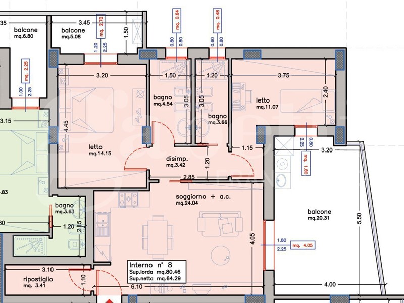 Trilocale in Vendita a Martinsicuro, 225'000€, 80 m²