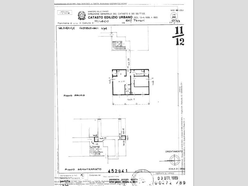Trilocale in Vendita a Milano, 137'250€, 82 m²