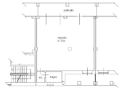 Immobile commerciale in Vendita a Cuneo, zona Confreria, 73'600€, 103 m²