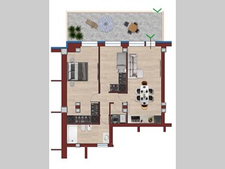 Trilocale in Vendita a Porto San Giorgio, 392'000&euro;, 80 m²