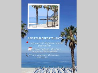 Appartamento in Affitto a Bagnara Calabra, zona Lungomare Marinella, 90 m², arredato