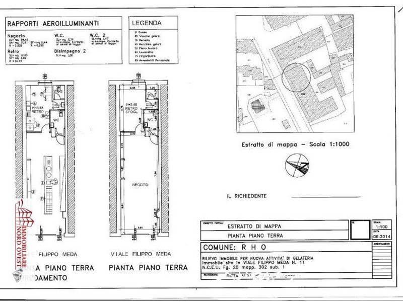 Negozio in Vendita a Rho, 200'000€, 55 m²