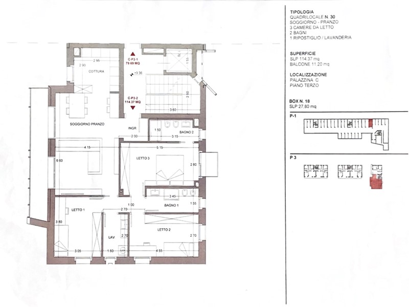 Quadrilocale in Vendita a Cusano Milanino, 547'000€, 126 m²