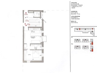 Bilocale in Vendita a Cusano Milanino, 241'500€, 54 m²