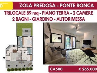 Trilocale in Vendita a Zola Predosa, 265'000€, 89 m²