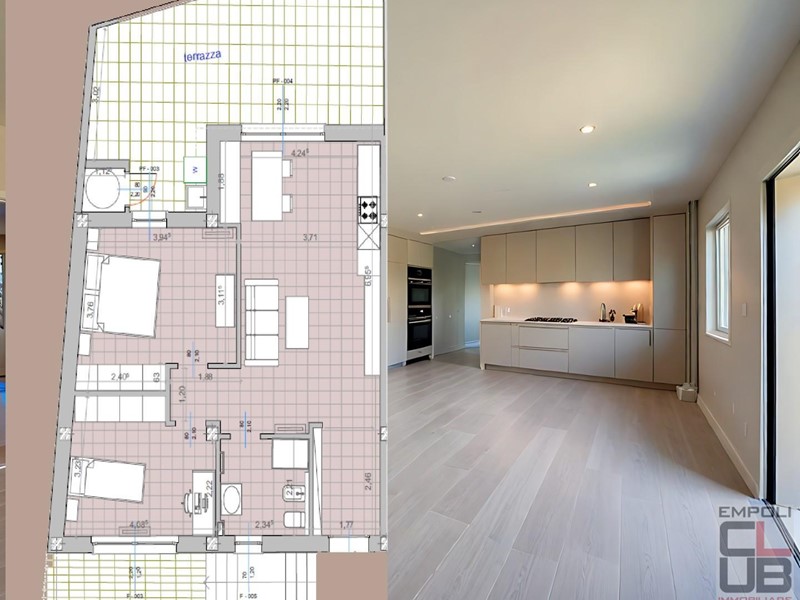 Quadrilocale in Vendita a Montelupo Fiorentino, 275'000€, 80 m², arredato