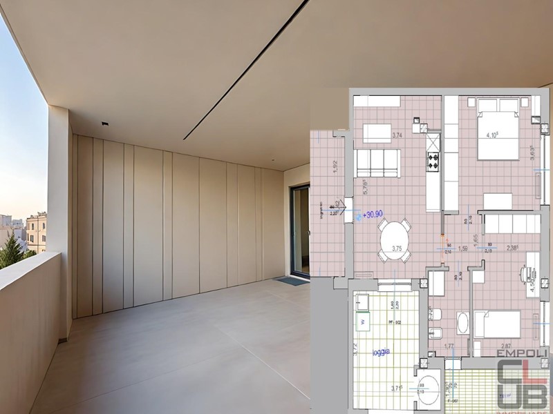 Quadrilocale in Vendita a Montelupo Fiorentino, 250'000€, 70 m², arredato