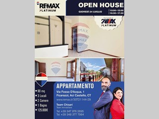 Trilocale in Vendita a Aci Castello, 125'000€, 90 m²