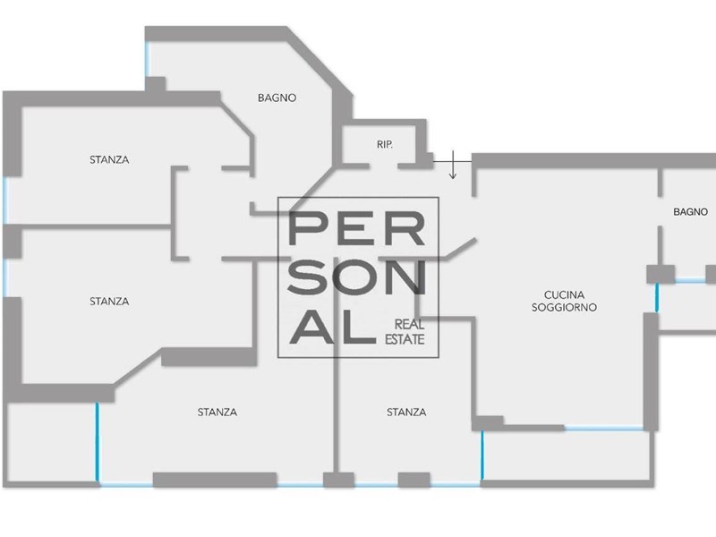 Appartamento in Affitto a Trento, 1'704€, 145 m²