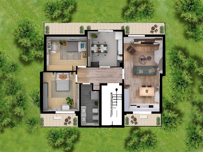 Villa in Vendita a Roncello, 195'000€, 150 m²