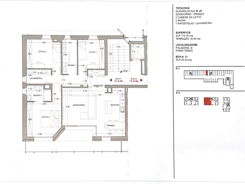Quadrilocale in Vendita a Cusano Milanino, 558'900€, 141 m²