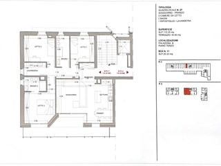 Quadrilocale in Vendita a Cusano Milanino, 558'900€, 141 m²