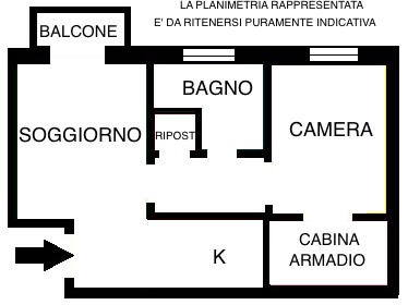 Bilocale in Affitto a Milano, 1'200€, 50 m², arredato