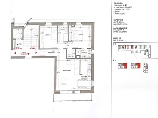 Trilocale in Vendita a Cusano Milanino, 413'900€, 98 m²