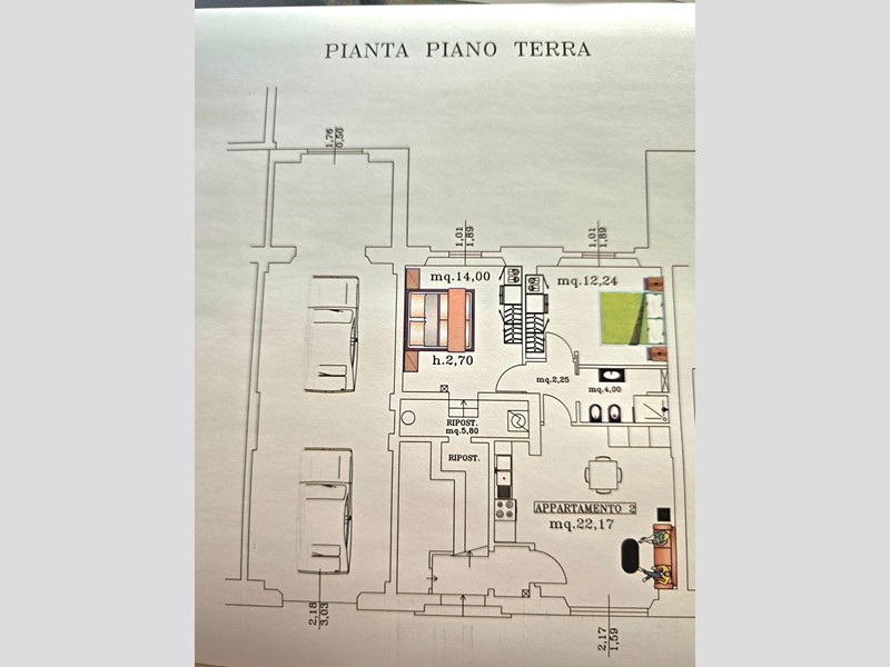 Quadrilocale in Vendita a Poggibonsi, 200'000€, 74 m², con Box