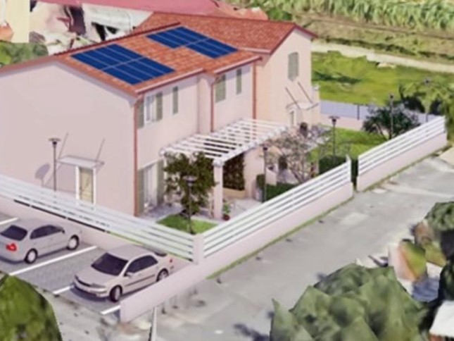 Villa bifamiliare in Vendita a Castelnuovo Magra, 309'000€, 110 m²