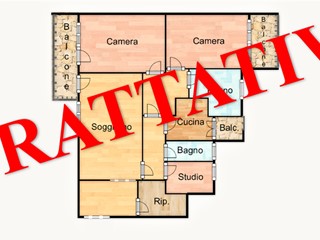Trilocale in Affitto a Roma, 1'250€, 107 m²
