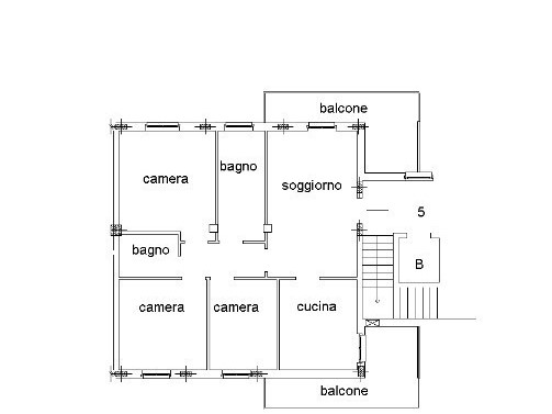 Appartamento in Vendita a Tortona, 67'500€, 117 m², con Box