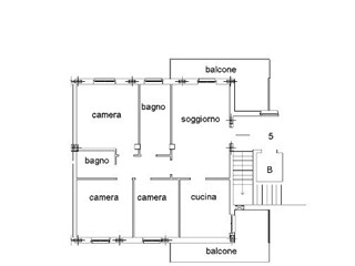 Appartamento in Vendita a Tortona, 67'500€, 117 m², con Box