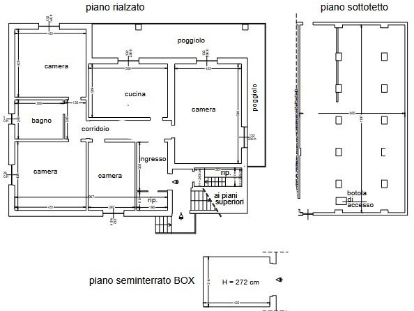 Appartamento in Vendita a Bargagli, 50'175€, 178 m², con Box