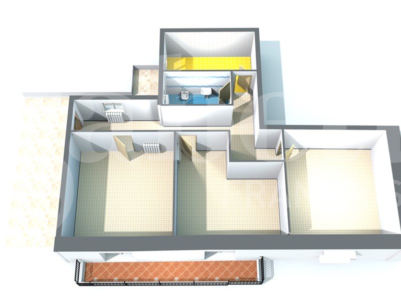 Trilocale in Vendita a Pagani, 90'000&euro;, 100 m²