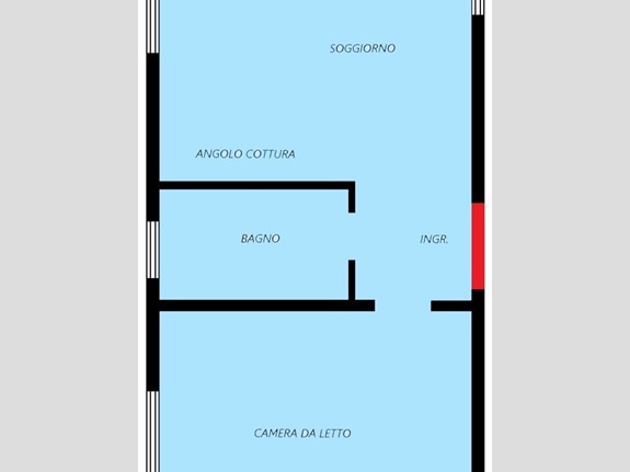 Bilocale in Vendita a Sanremo, 215'000€, 35 m²