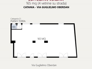 Immobile commerciale in Vendita a Catania, 295'000&euro;, 165 m²