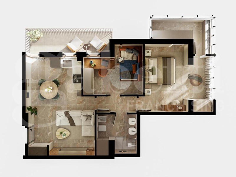 Trilocale in Vendita a Palermo, 275'000€, 80 m²