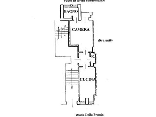 Trilocale in Vendita a Torino, 25'500€, 44 m²