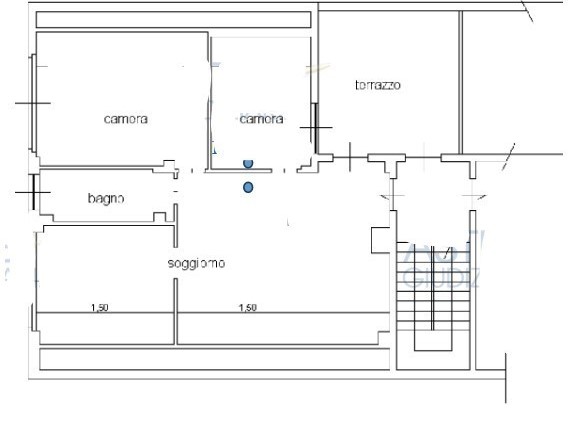 Quadrilocale in Vendita a Asti, 36'300&euro;, 88 m²