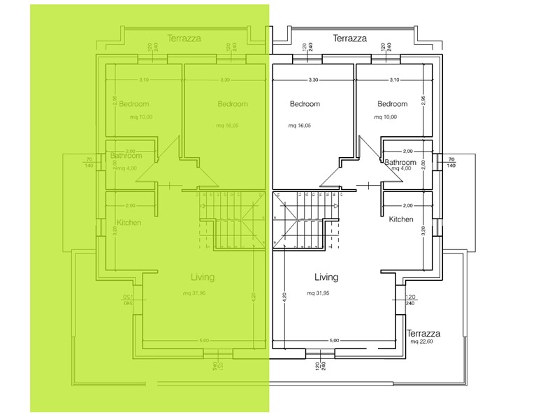 Quadrilocale in Vendita a San Miniato, zona San Miniato Basso, 330'000€, 120 m², con Box