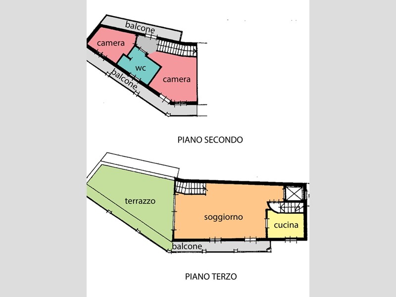 Attico in Vendita a Cattolica, 480'000&euro;, 138 m²