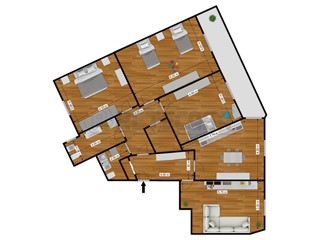 Quadrilocale in Vendita a Bisceglie, zona Centro, 130'000€, 135 m²