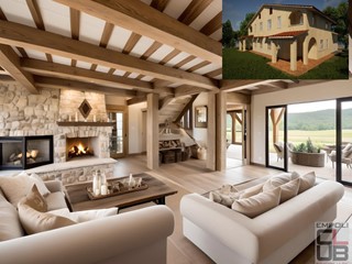 Villa bifamiliare in Vendita a Cerreto Guidi, 475'000€, 200 m², con Box